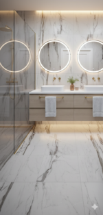 STAR INDIGO Porcelain Tile – 24”×48”