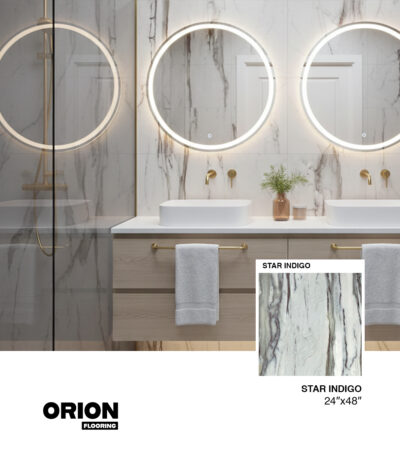 STAR INDIGO Porcelain Tile – 24”×48”