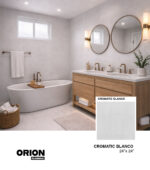 CROMATIC BLANCO Porcelain Tile – 24”×24”