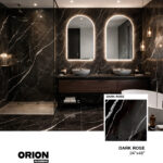 DARK ROSE Porcelain Tile – 24”×48”