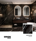 DARK ROSE Porcelain Tile – 24”×48”