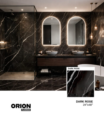 DARK ROSE Porcelain Tile – 24”×48”
