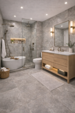 LA BLUE GRIGIO Porcelain Tile – 24”×24”