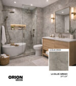 LA BLUE GRIGIO Porcelain Tile – 24”×24”