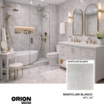 MONTCLAIR BLANCO Porcelain Tile – 24”×24”