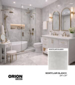 MONTCLAIR BLANCO Porcelain Tile – 24”×24”