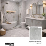 MONTCLAIR PERLA Porcelain Tile – 24”×24”