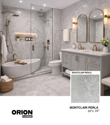 MONTCLAIR PERLA Porcelain Tile – 24”×24”