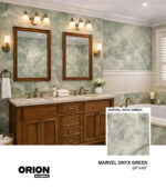 MARVEL ONYX GREEN Porcelain Tile – 24”×48”