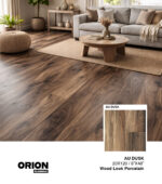 AU DUSK Wood Look Porcelain Tile Flooring | Waterproof & Durable Wood Effect Tile
