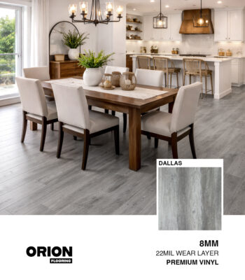 DALLAS Premium Vinyl Flooring (8MM / 22MIL Wear Layer)