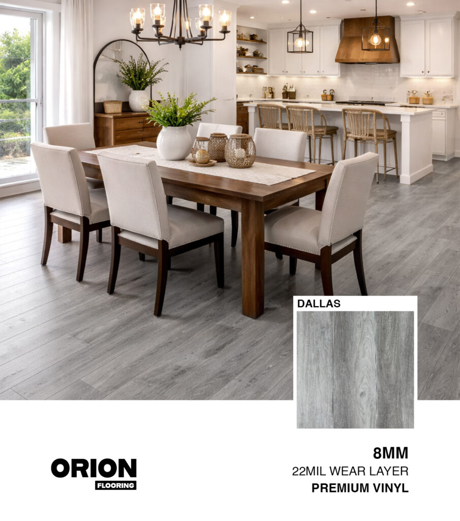 DALLAS Premium Vinyl Flooring (8MM / 22MIL Wear Layer)