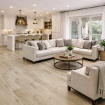 Modern Ivory Premium Vinyl Flooring offers a bright, clean look with reliable durability. It installs easily, stands up to daily use, and helps create fresh and modern interiors.