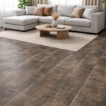 Shop Jet Antracita wood look porcelain tile flooring. Waterproof, durable, and perfect for kitchen, bathroom, and living room spaces.