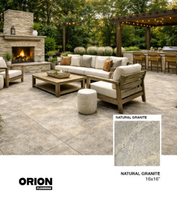 Natural Granite Tile – 16”×16”