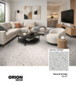 Natural Terrazzo Tile – 16”×16”