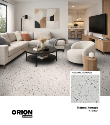 Natural Terrazzo Tile – 16”×16”