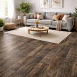 Wetwood Tek wood look porcelain tile delivers a modern wood style with waterproof, durable performance for any space.