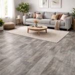 Wetwood Ulivio wood look porcelain tile offers a natural olive wood style with waterproof, durable performance for any space.
